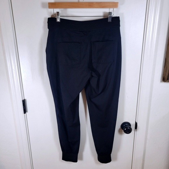 Athleta Joggers Size Small Black Tapered Stretch Pants Athleisure - Picture 6 of 8